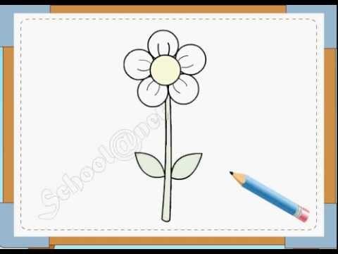 Kho tài nguyên quý : Video hướng dẫn trẻ vẽ hoa